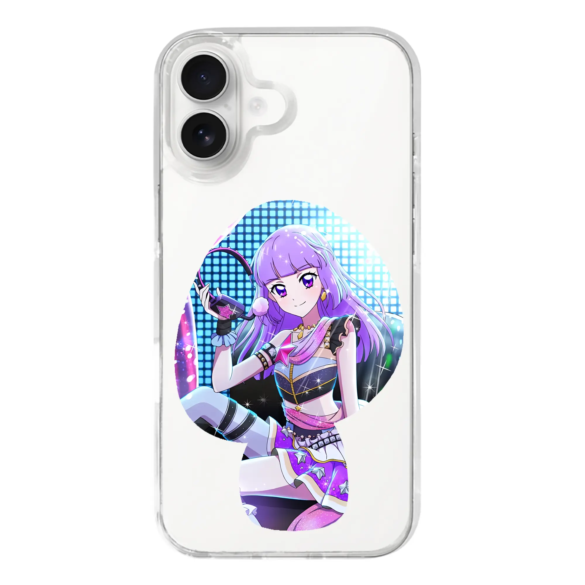 アイカツ グッズ 氷上 スミレ - iPhone 17シリーズ 透明スマホケース – 薄型・耐衝撃・精密フィット保護カバー